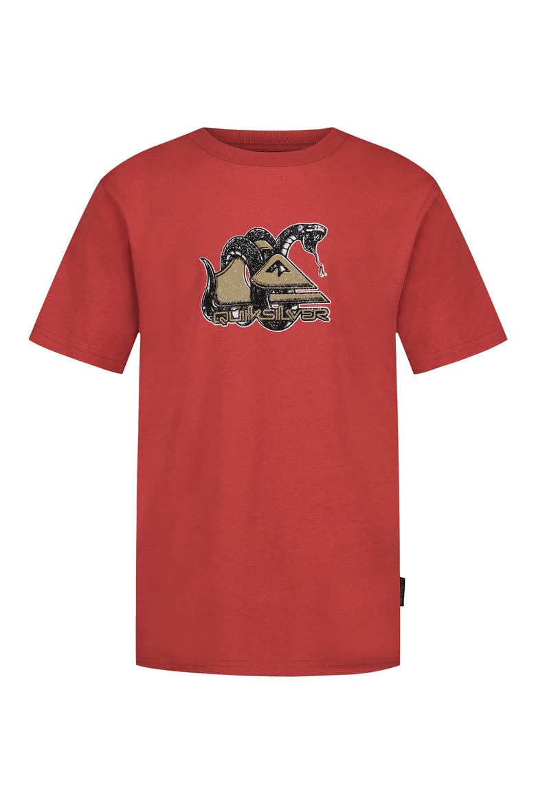 Kids' Serpentine Graphic T-Shirt, Main, color, MINERAL RED