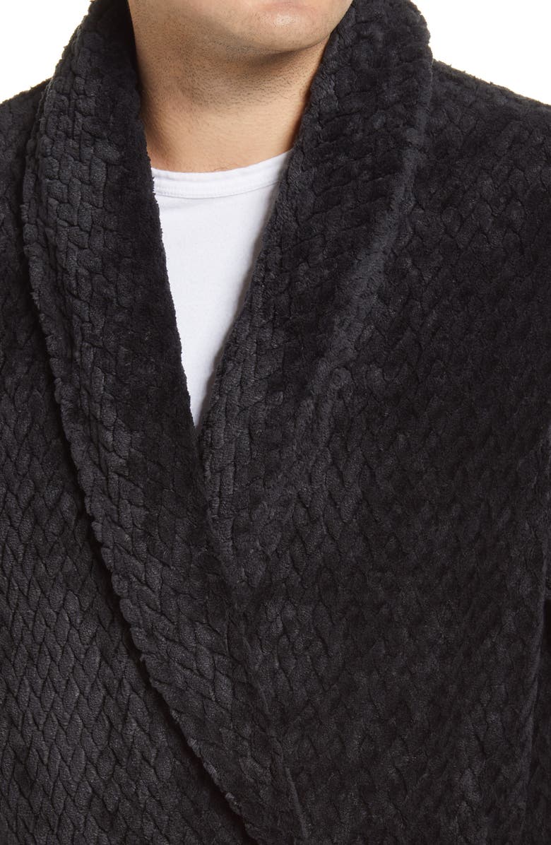 Nordstrom Plush Jacquard Robe, Alternate, color,