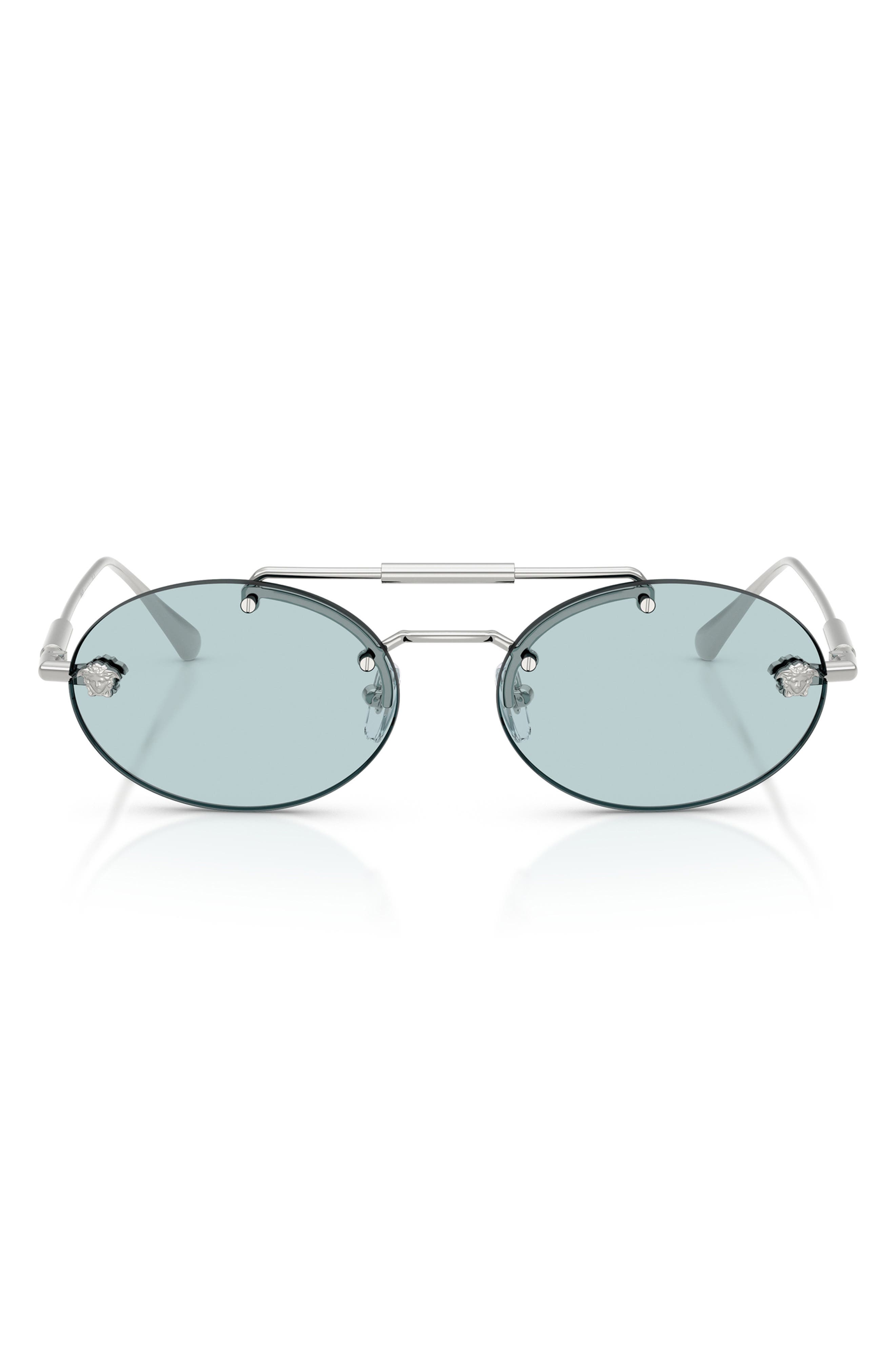 SILVER / LIGHT BLUE