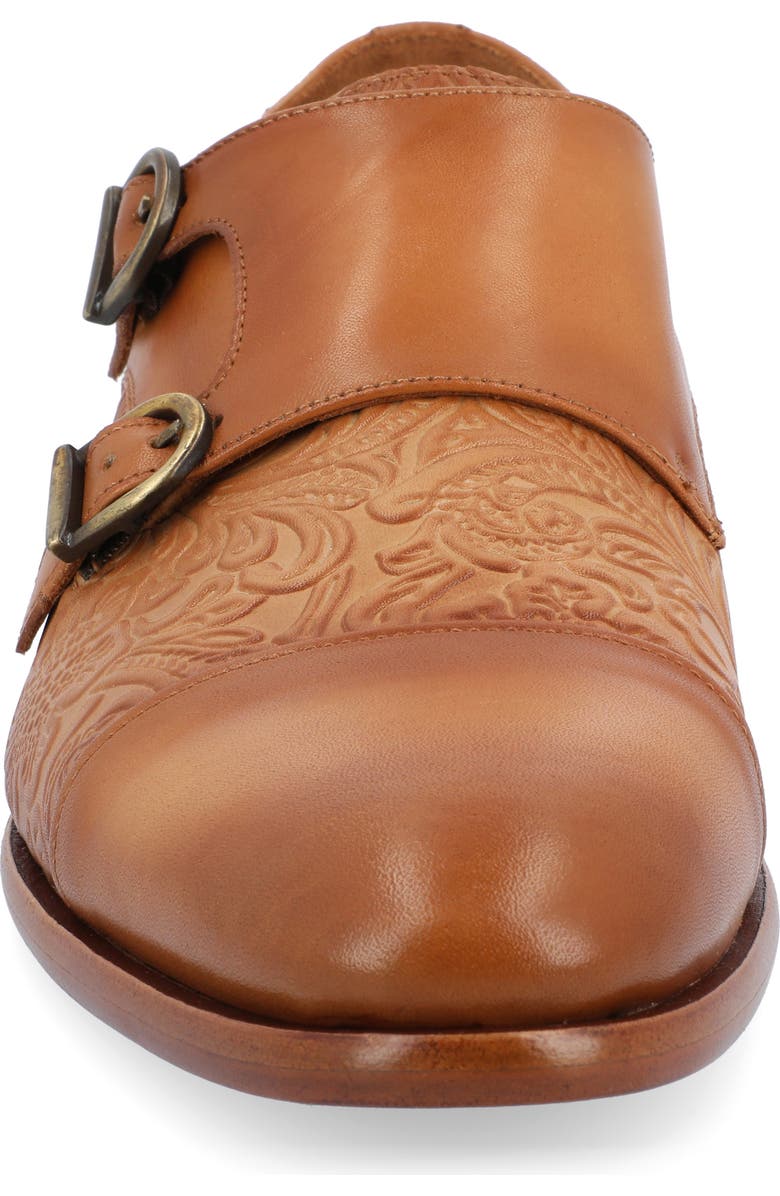 TAFT Lucca Double Monk Strap Shoe, Alternate, color,