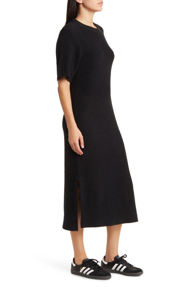 Treasure & Bond Bouclé Midi Sweater Dress, Alternate, color, 