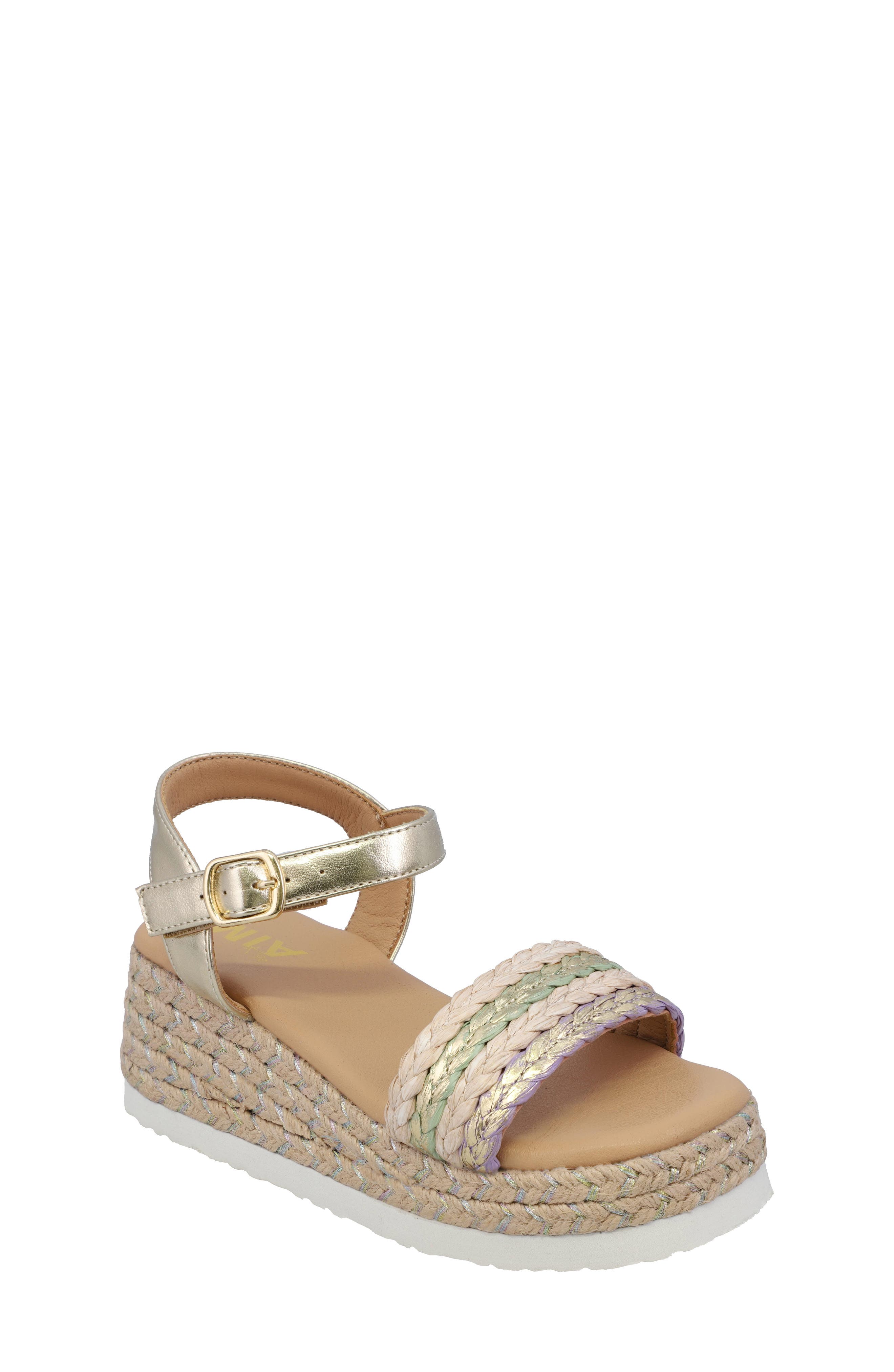 MIA Kids' Zhara Espadrille Platform Sandal