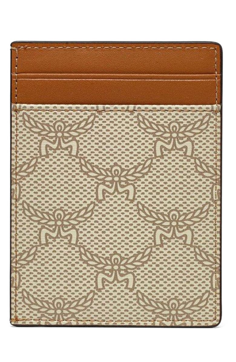MCM Himmel Horizontal Card Case in Lauretos, Alternate, color, 