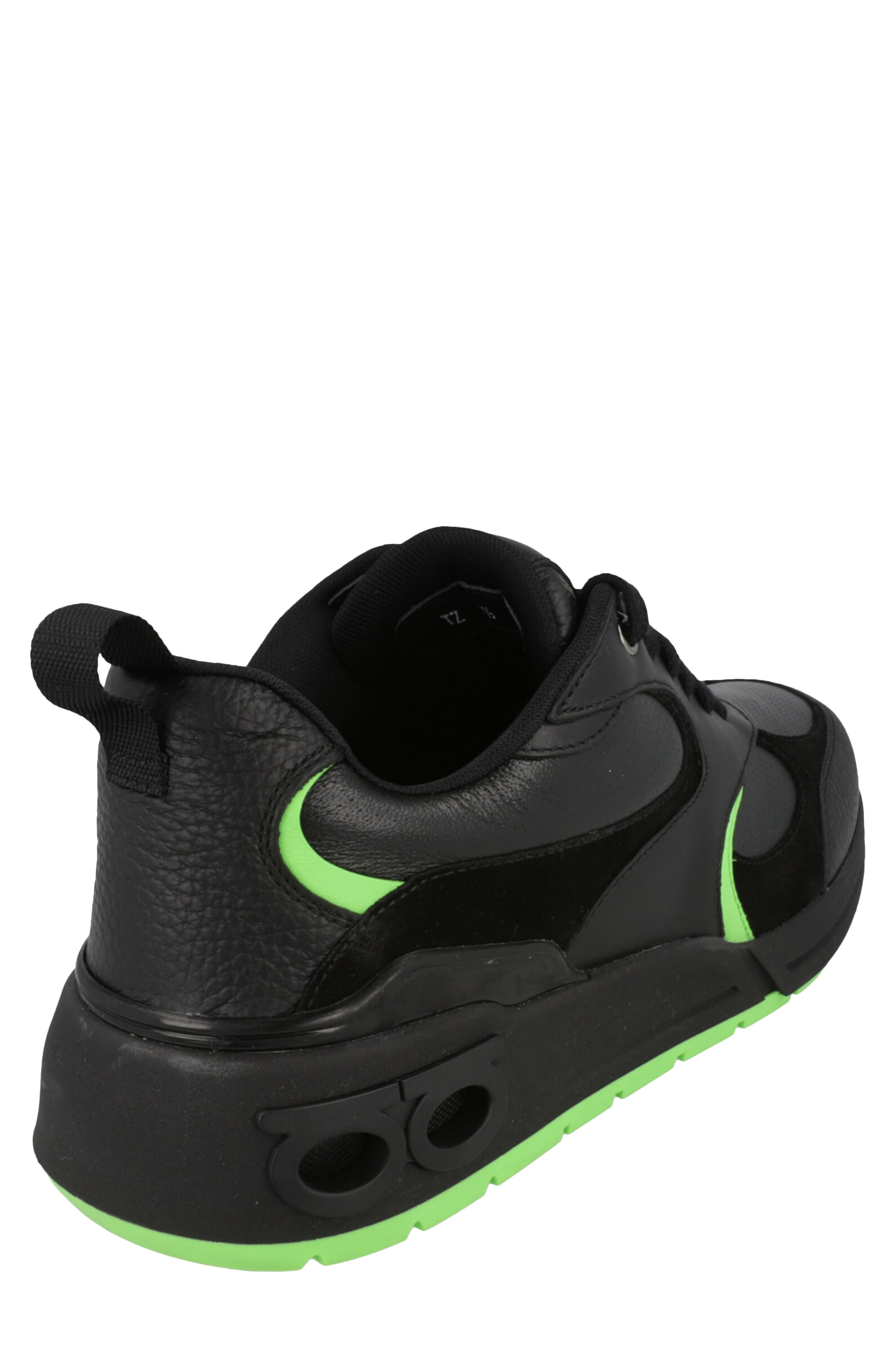 FERRAGAMO Cosimina Low Top Sneaker, Alternate, color, Black