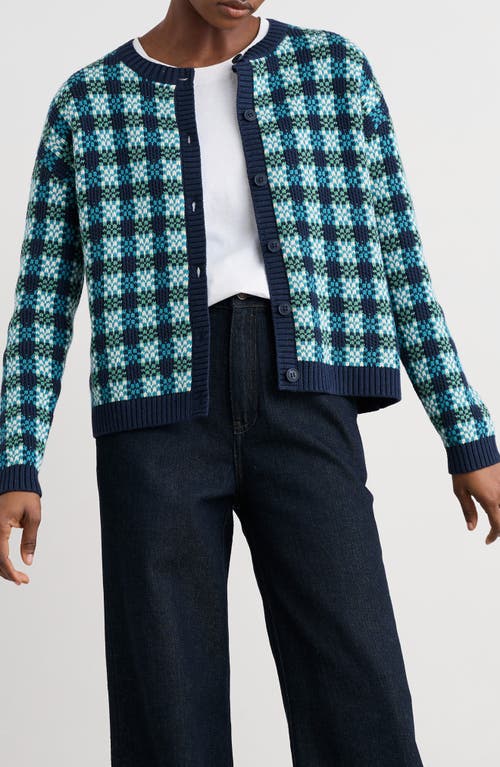 Seasalt Cornwall Kensa Jacquard Cardigan In Multi