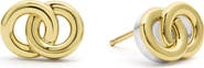 LAGOS Interlocking Circle Stud Earrings