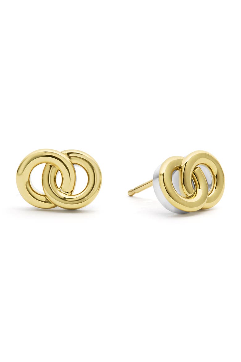 Interlocking Circle Stud Earrings video