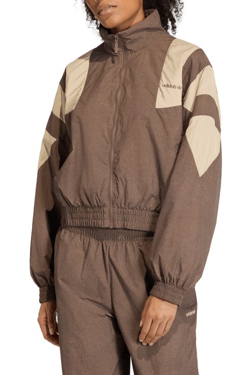 Blocked Front Zip Track Jacket