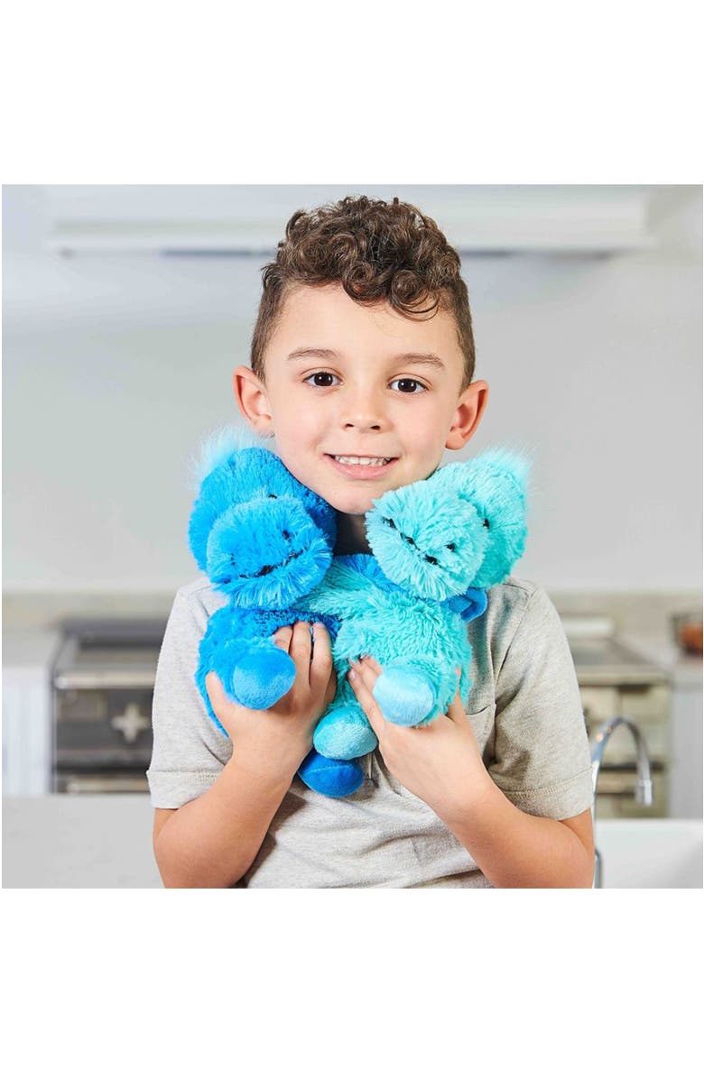 Warmies Dinosaur Hugs Plush Toy, Alternate, color, Blue-Green