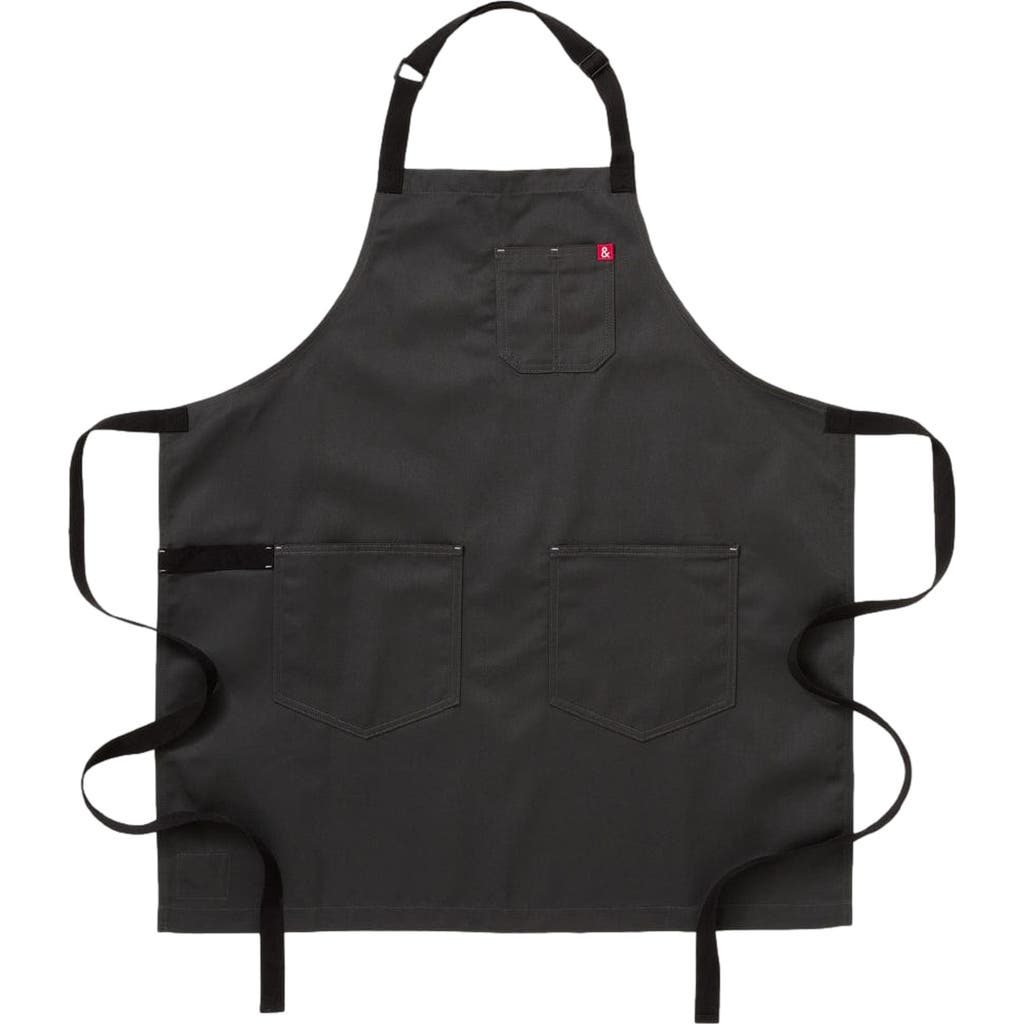 Hedley & Bennett The Essential Apron - Char Grey Cotton Canvas  product