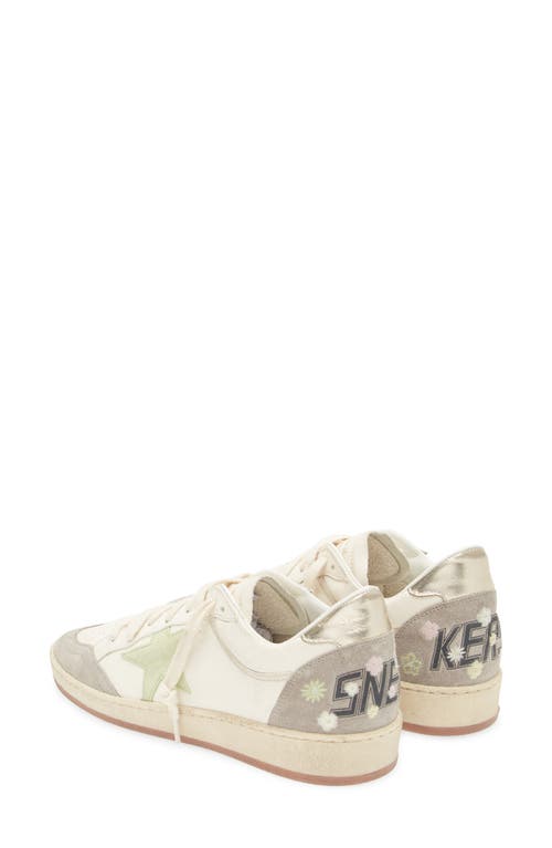 Golden Goose Ball Star Sneaker In Multi