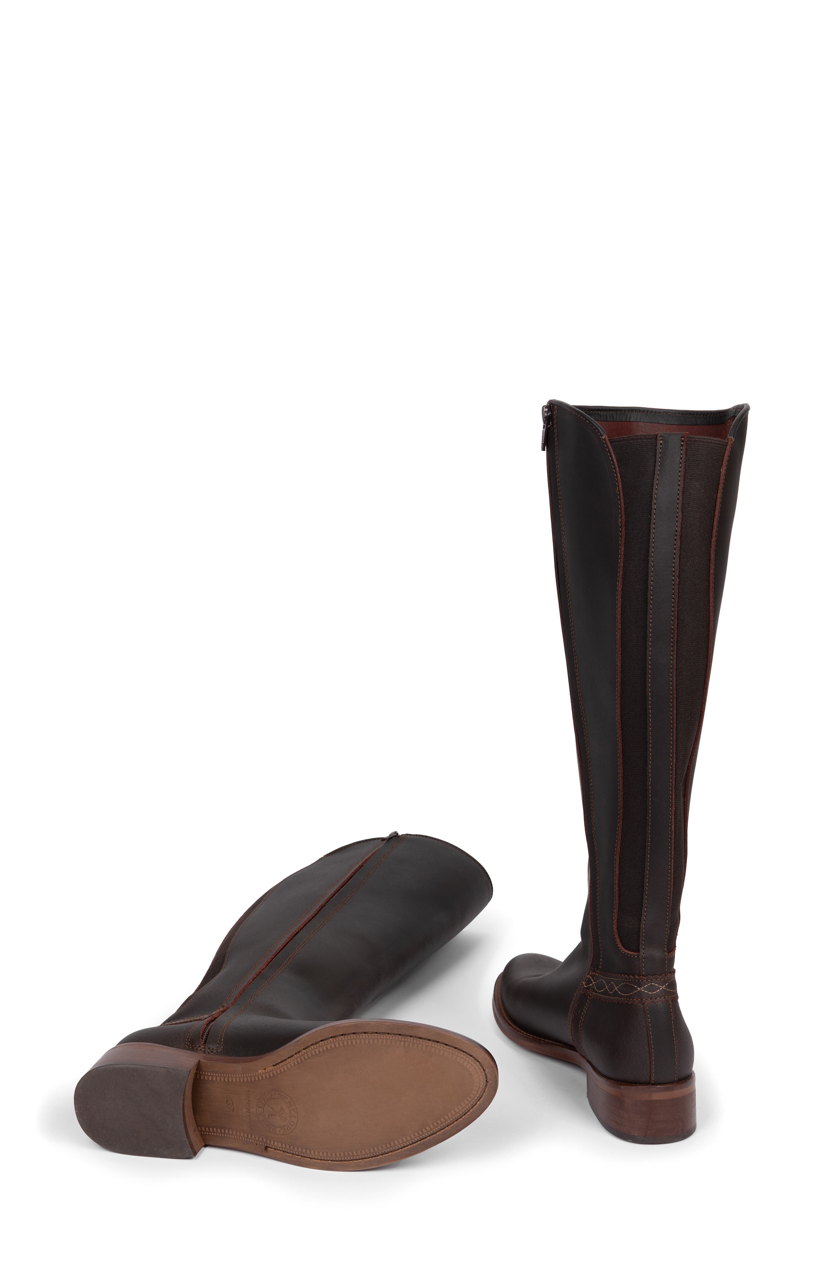 Penelope Chilvers Rein Riding Boot, Alternate, color, Dark Oak