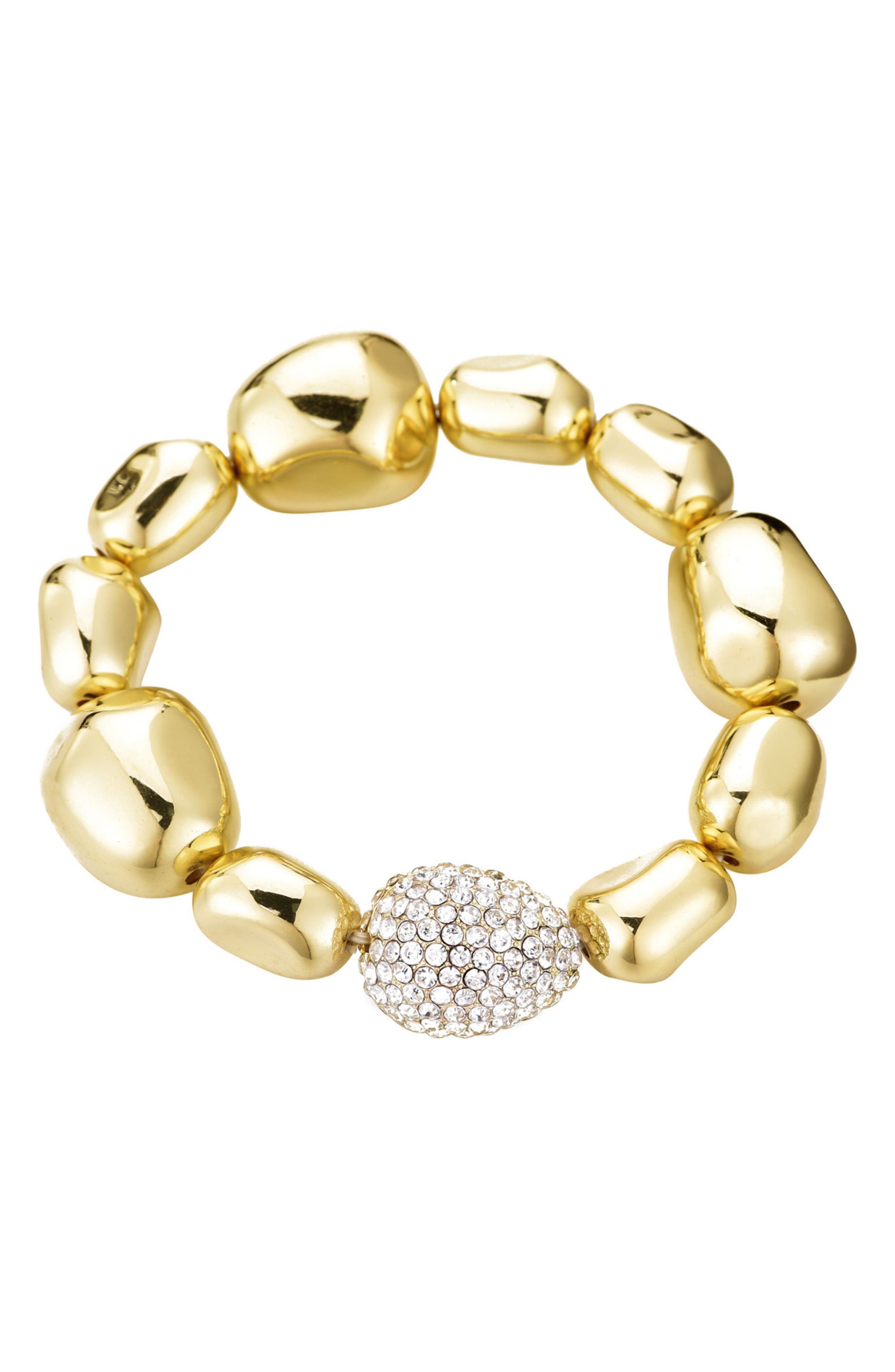Adornia Pebbled Stretch Bracelet