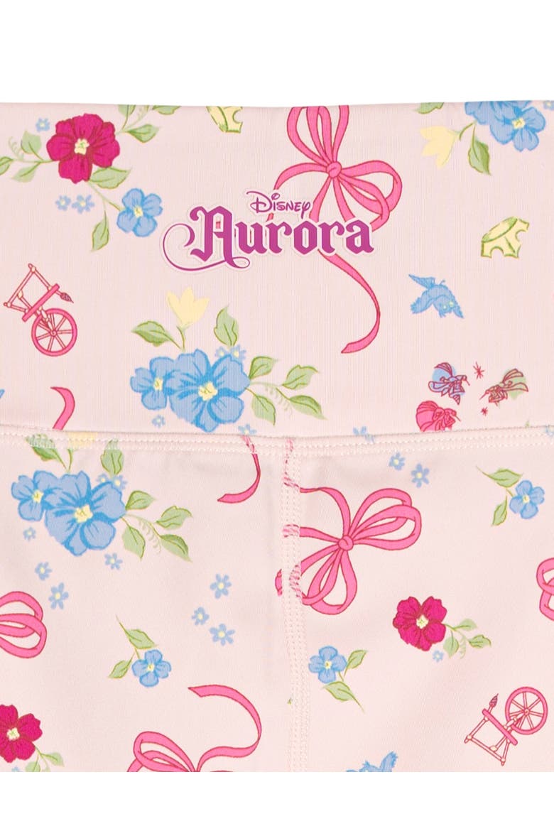 Sleeping Beauty Aurora Athletic Pants, Alternate, color, Aurora Pink
