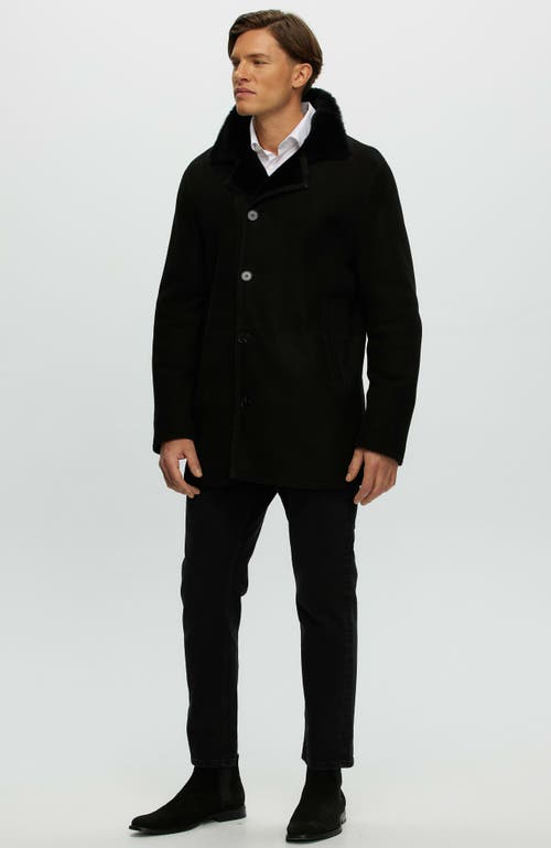 Gorski Shearling Lamb Jacket In Black