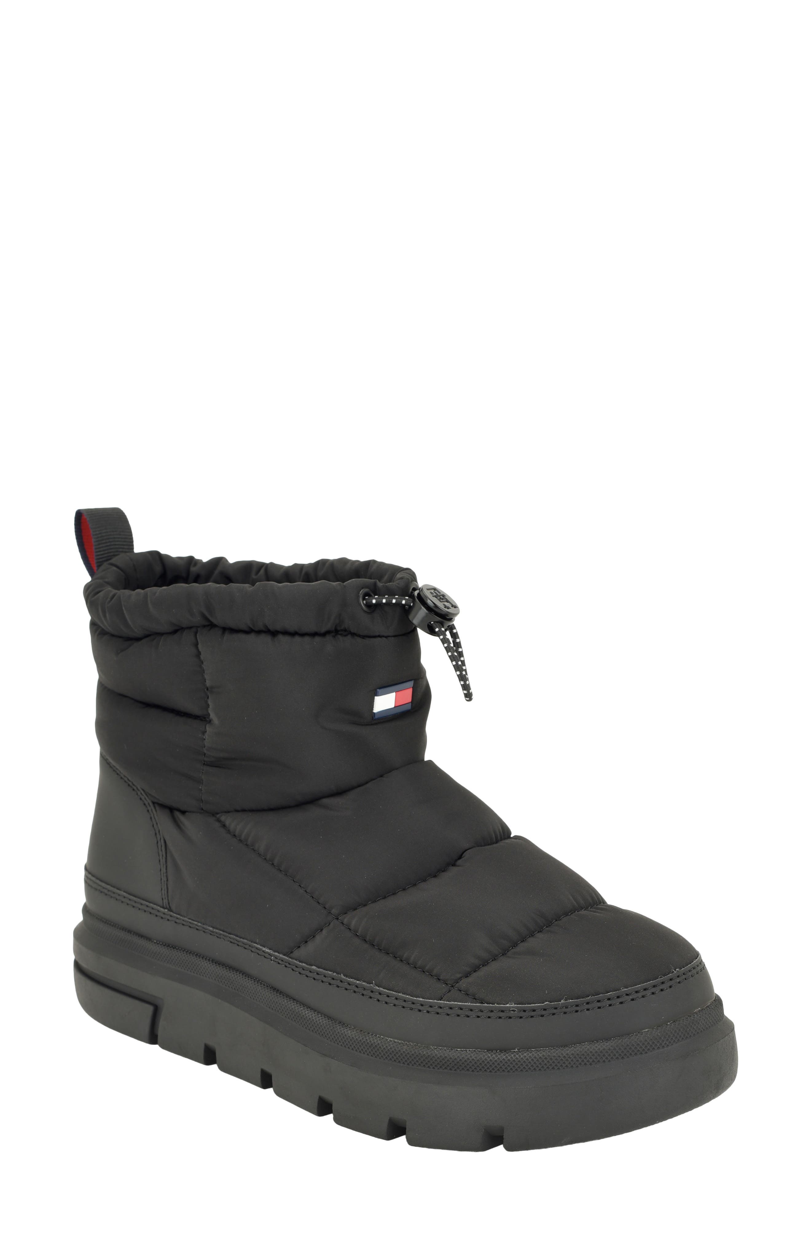 Wrenlee Puffer Boot, Main, color, BLACK
