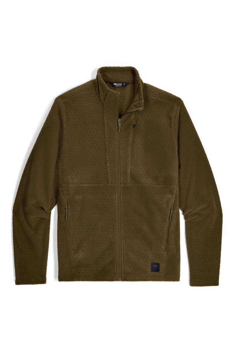 Trail Mix XT Fleece Jacket, Alternate, color, DARK OLIVE