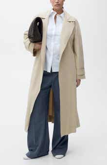 MANGO Taxi Trench Coat