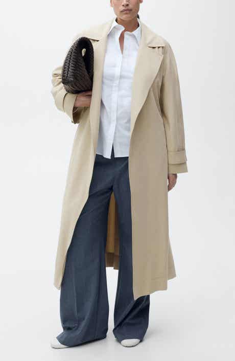 MANGO Taxi Trench Coat