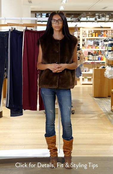dRA Sandy Faux Fur Vest (Women) | Nordstrom