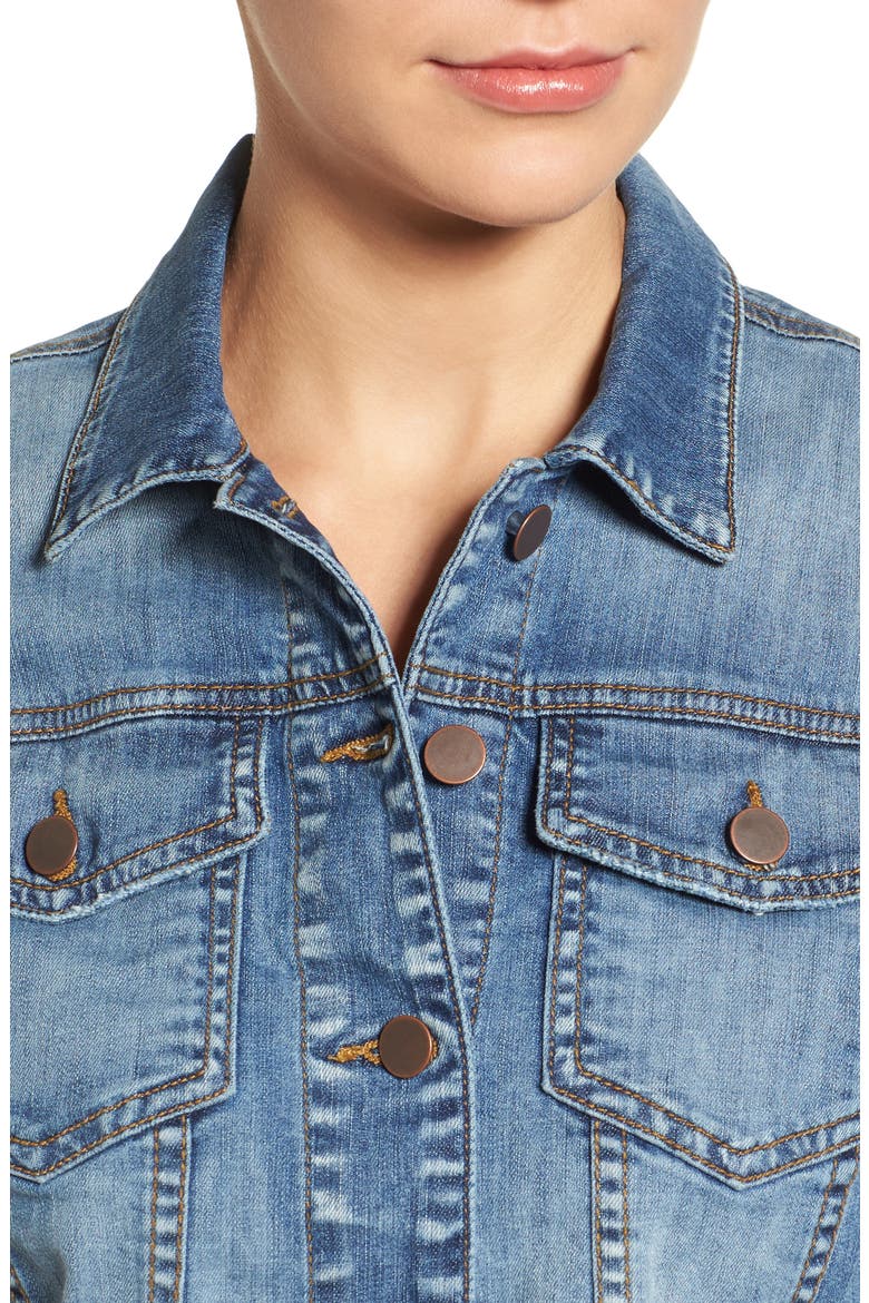 'Helena' Denim Jacket, Alternate, color, EMPATHETIC