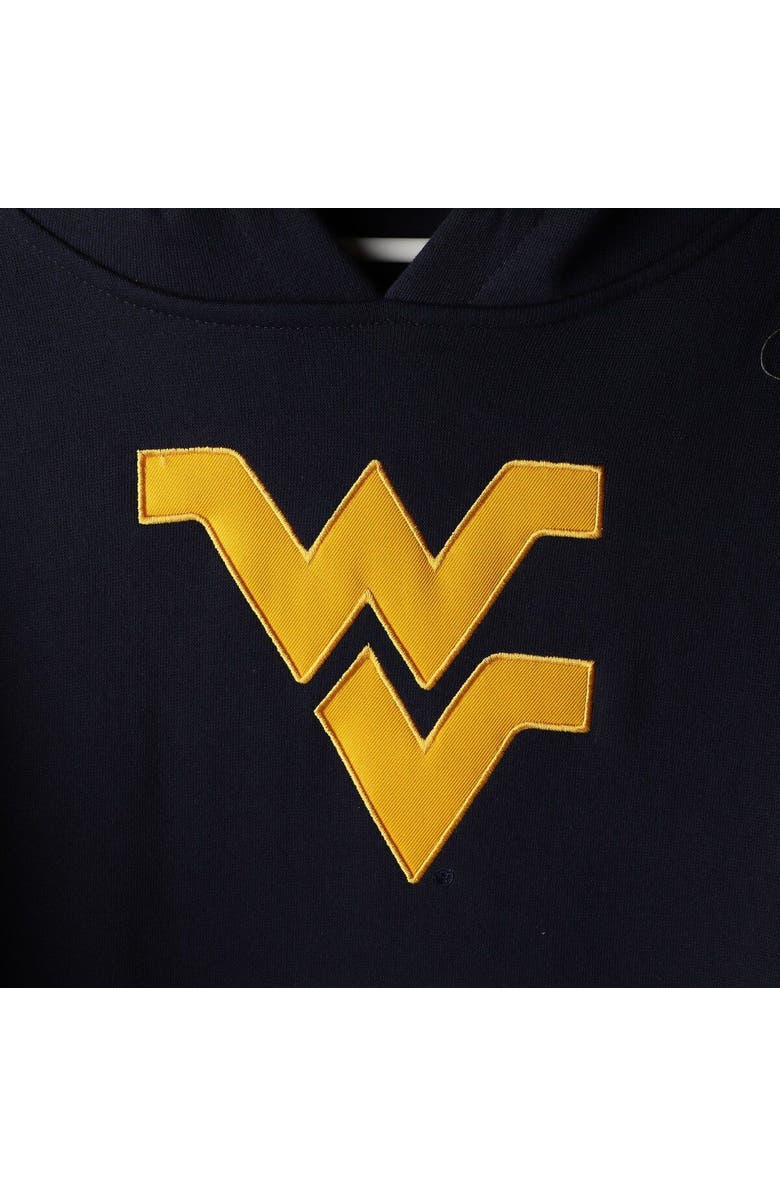 STADIUM ATHLETIC Women's Navy West Virginia Mountaineers Team Big Logo Pullover Hoodie, Alternate, color, Navy