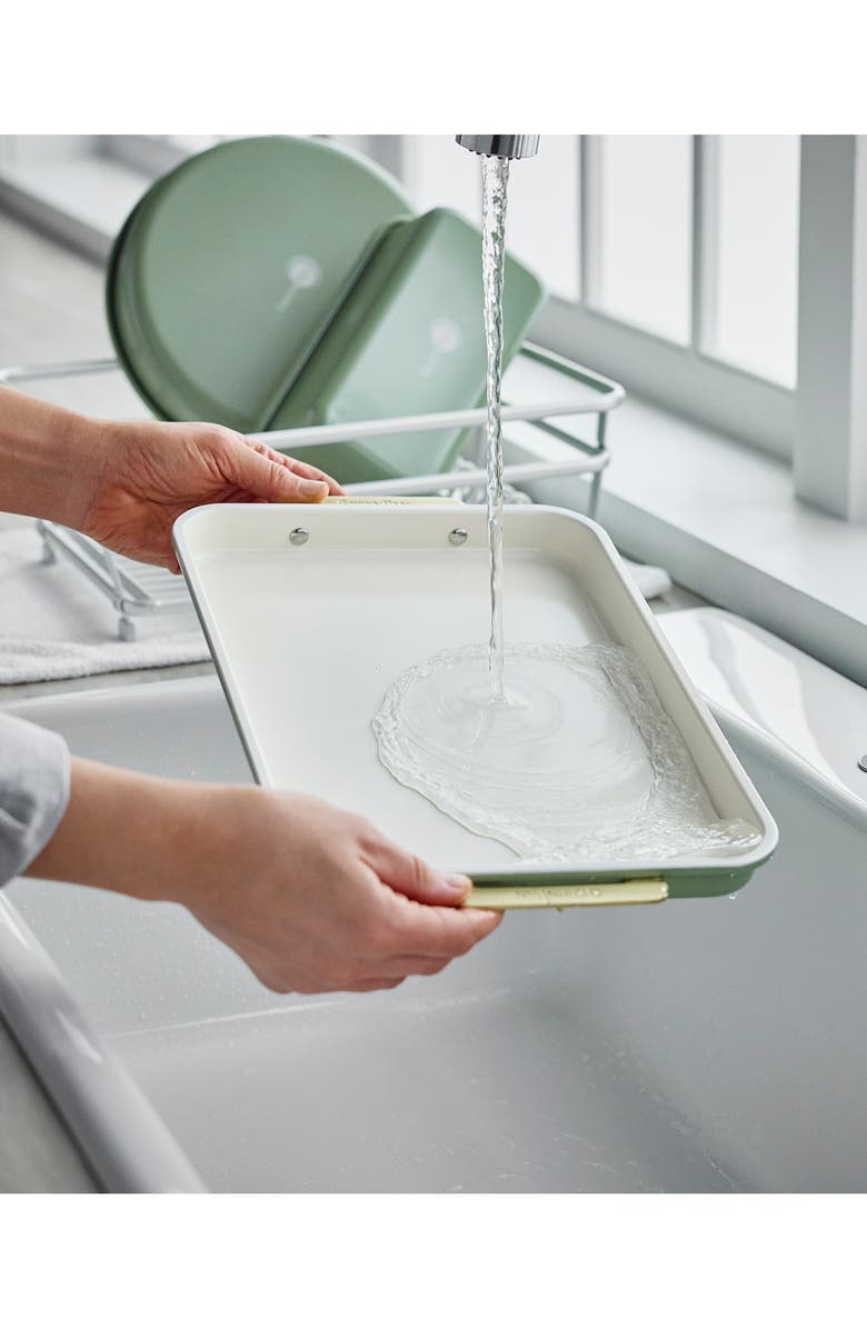 GreenPan Reserve 7-Piece Bakeware Set, Alternate, color, Sage