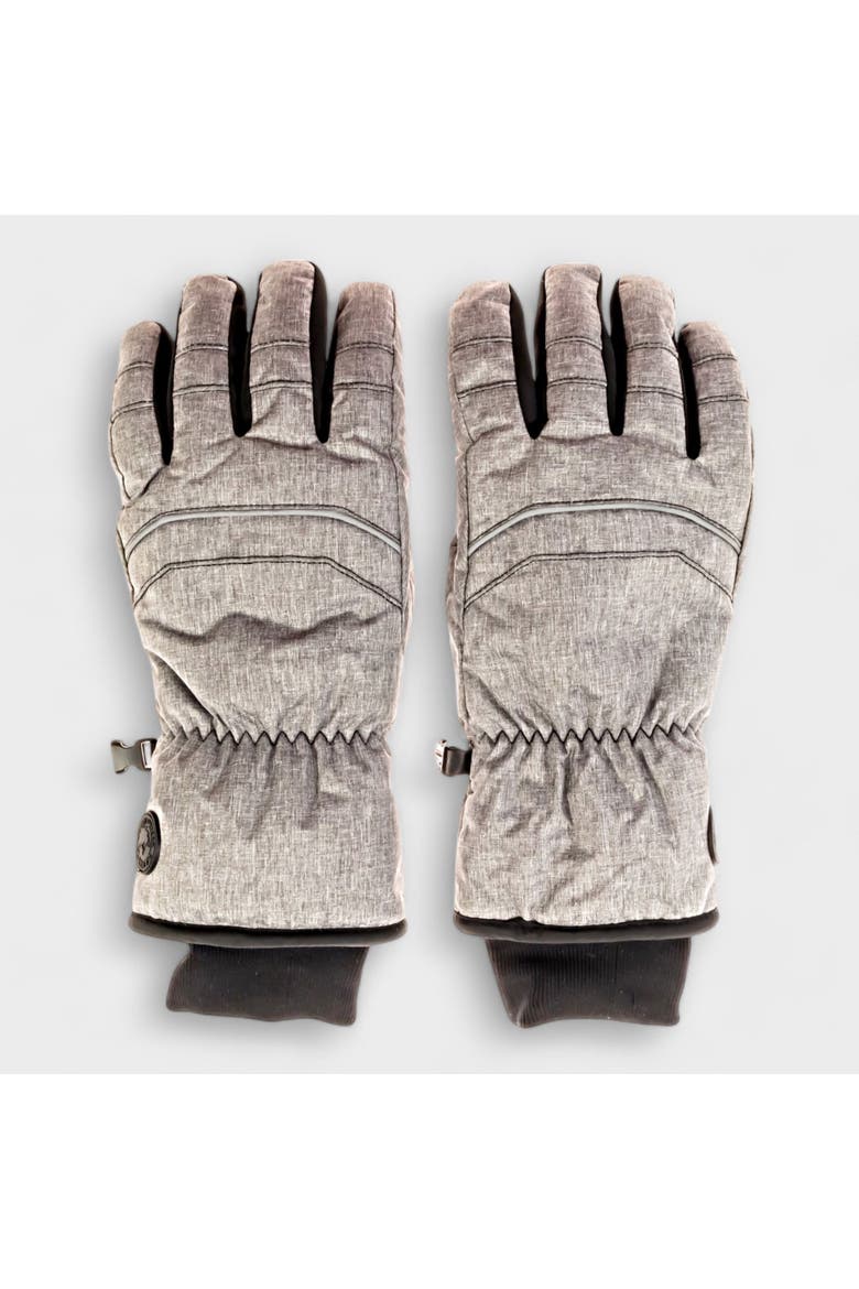 Men's Ski Gloves, Alternate, color, Grey