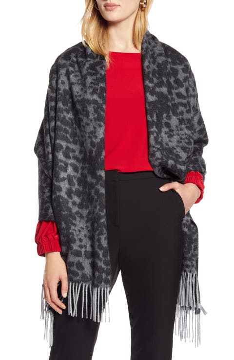 Jacquard Cashmere Wrap