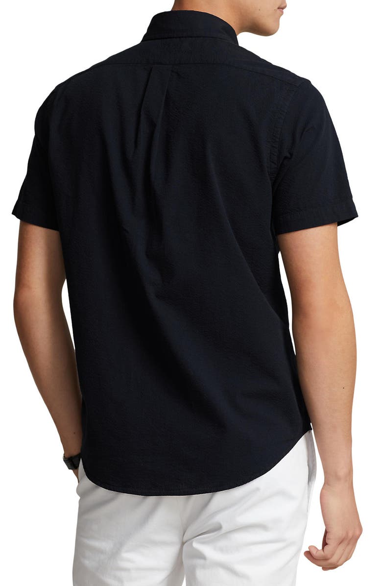 Polo Ralph Lauren Short Sleeve Button-Down Shirt, Alternate, color,