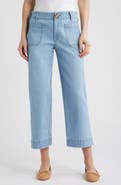 CITY BLUES Soho Patch Pocket Straight Leg Jeans