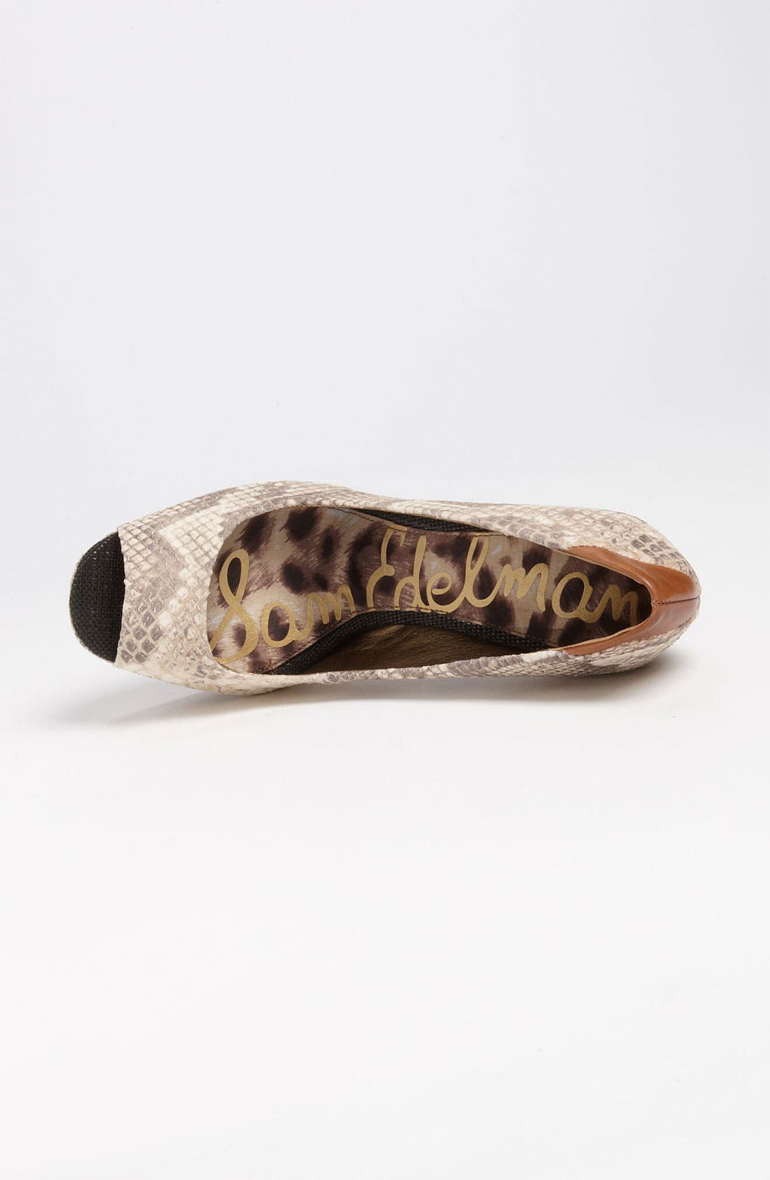 'Tacoma' Pump, Alternate, color, BLACK/ WHITE/ SADDLE SNAKE