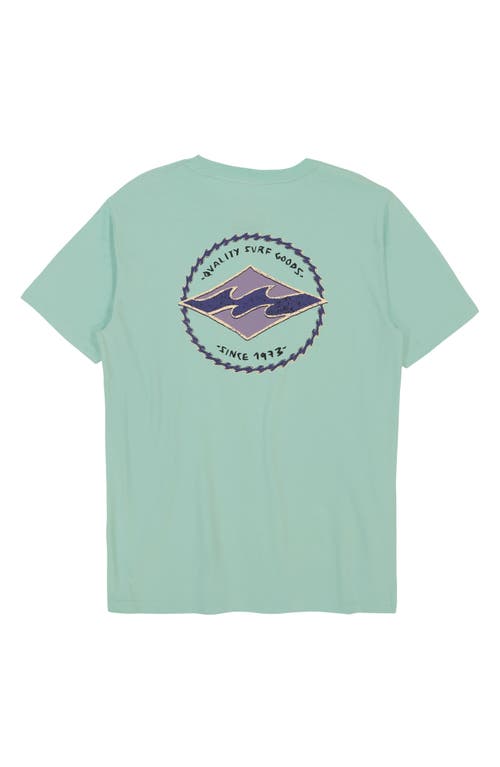 Billabong Kids' Orbit Arch Graphic T-shirt In Bermuda
