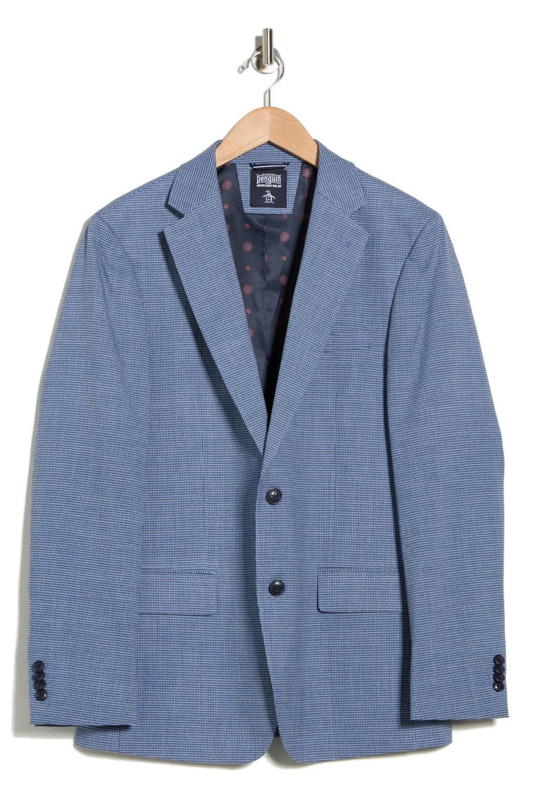 Notch Lapel Blazer, Alternate, color, BLUE