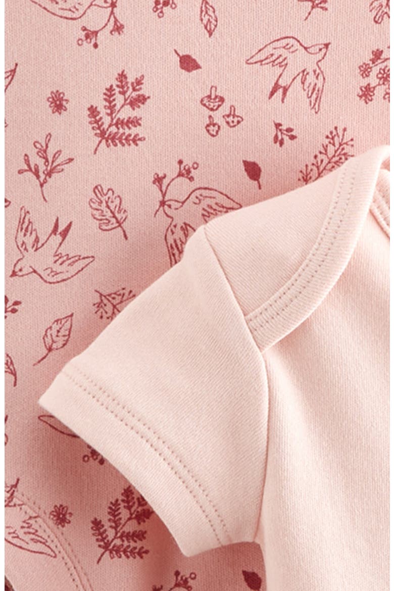 Assorted 3-Pack Bodysuits, Alternate, color, PINK ZEPHYR FLORAL BIRD PACK