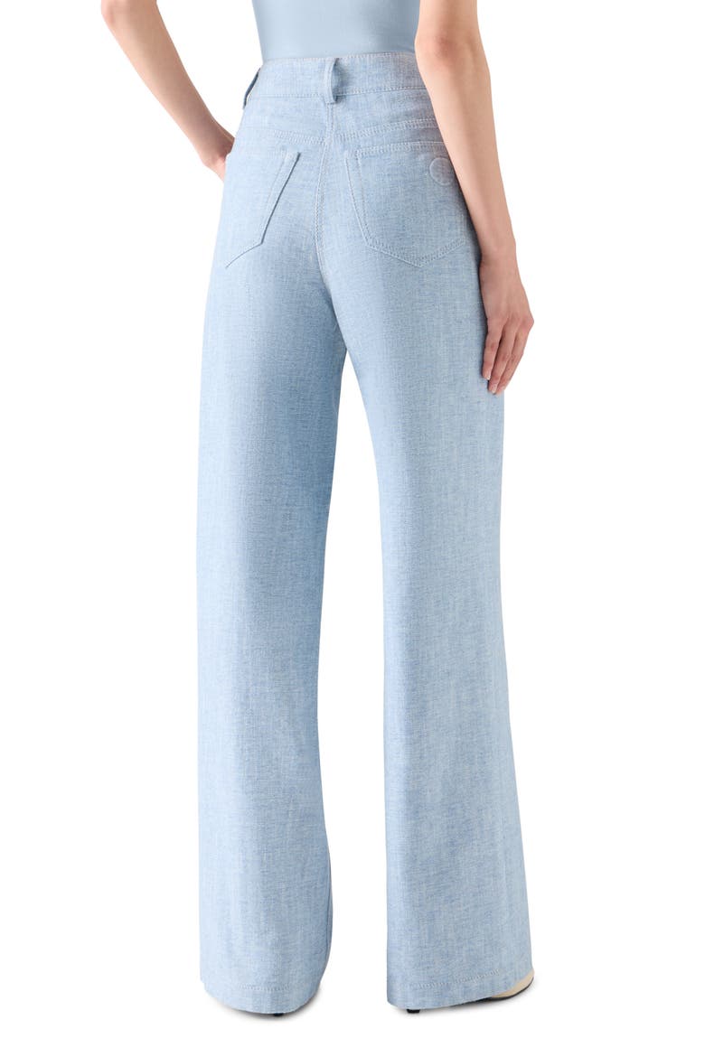 Cooper High Waist Wide Leg Jeans, Alternate, color, LIGHT BLUE