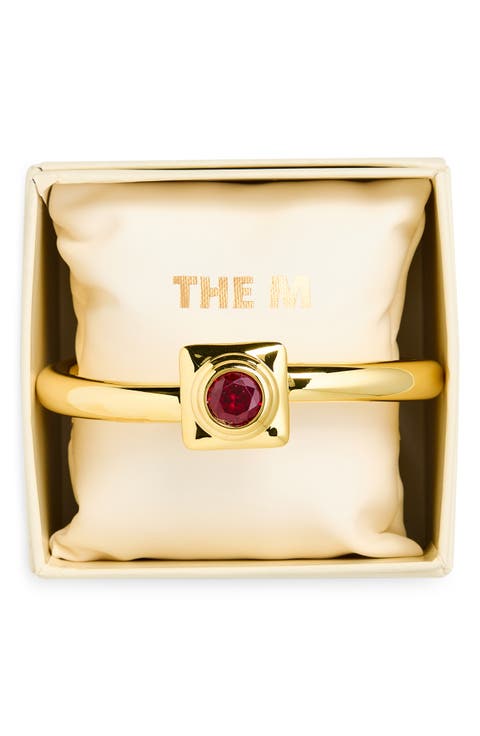 Hinged Gem Bangle