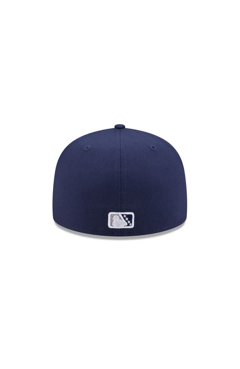 New Era Men's New Era Navy Norfolk Tides Theme Nights 59FIFTY Fitted Hat, Alternate, color, Navy