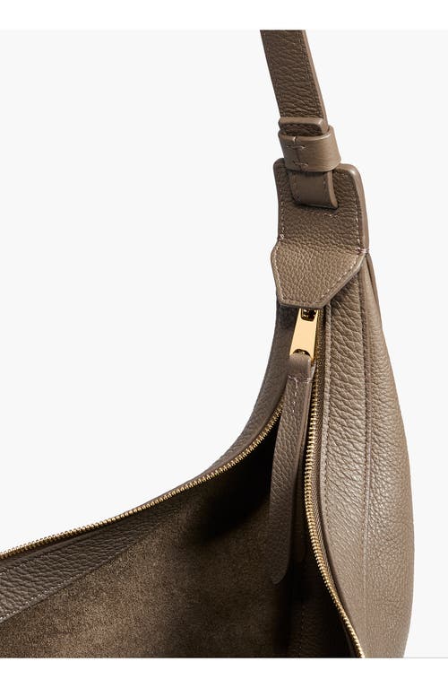 Khaite Small Augustina Suede Hobo Bag