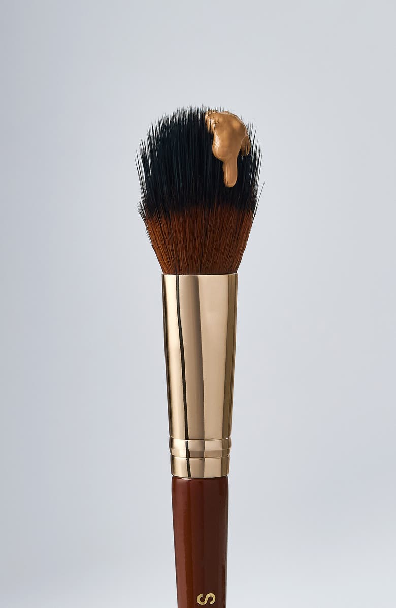 SPECTRUM Pantherine Dewy Foundation Brush, Alternate, color, Brown