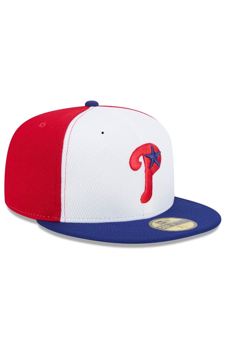 New Era Men's New Era Red/Royal Philadelphia Phillies 2025 MLB Clubhouse 59FIFTY Fitted Hat, Alternate, color, 