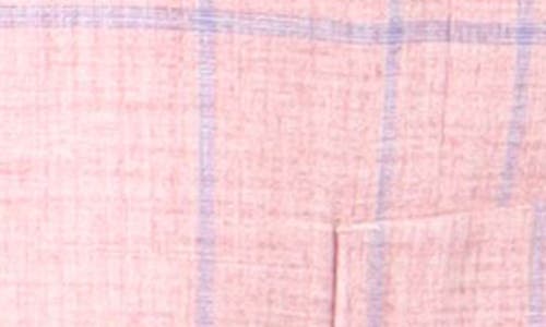 Shop Tailorbyrd Mélange Windowpane Sport Coat In Dust Rose