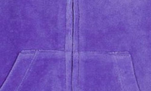 Juicy Couture Girls' Velour Hoodie & Jogger Pants Set - Big Kid In Purple