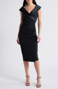 Chiara Boni La Petite Robe Fiynorc Off the Shoulder Cocktail Dress (Nordstrom Exclusive)