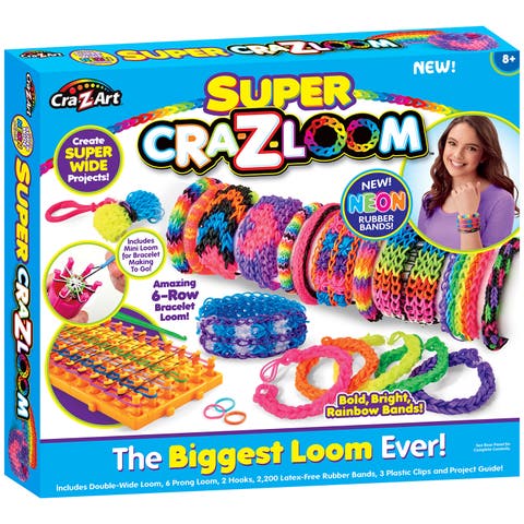 Diy Bracelet Loom Kit 2200 Latex Free Color Bands
