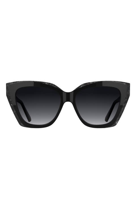 Katherine 56mm Gradient Cat Eye Sunglasses