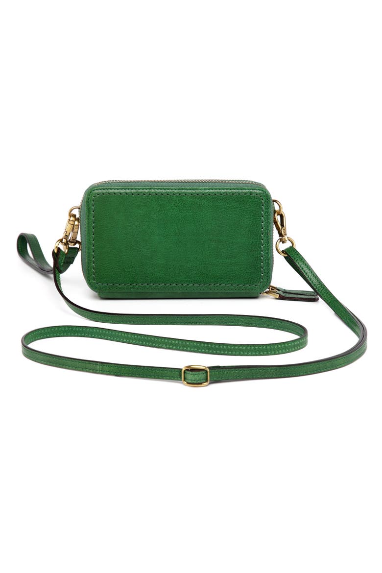 Northwood Genuine Leather Convertible Crossbody Wallet, Alternate, color, Green