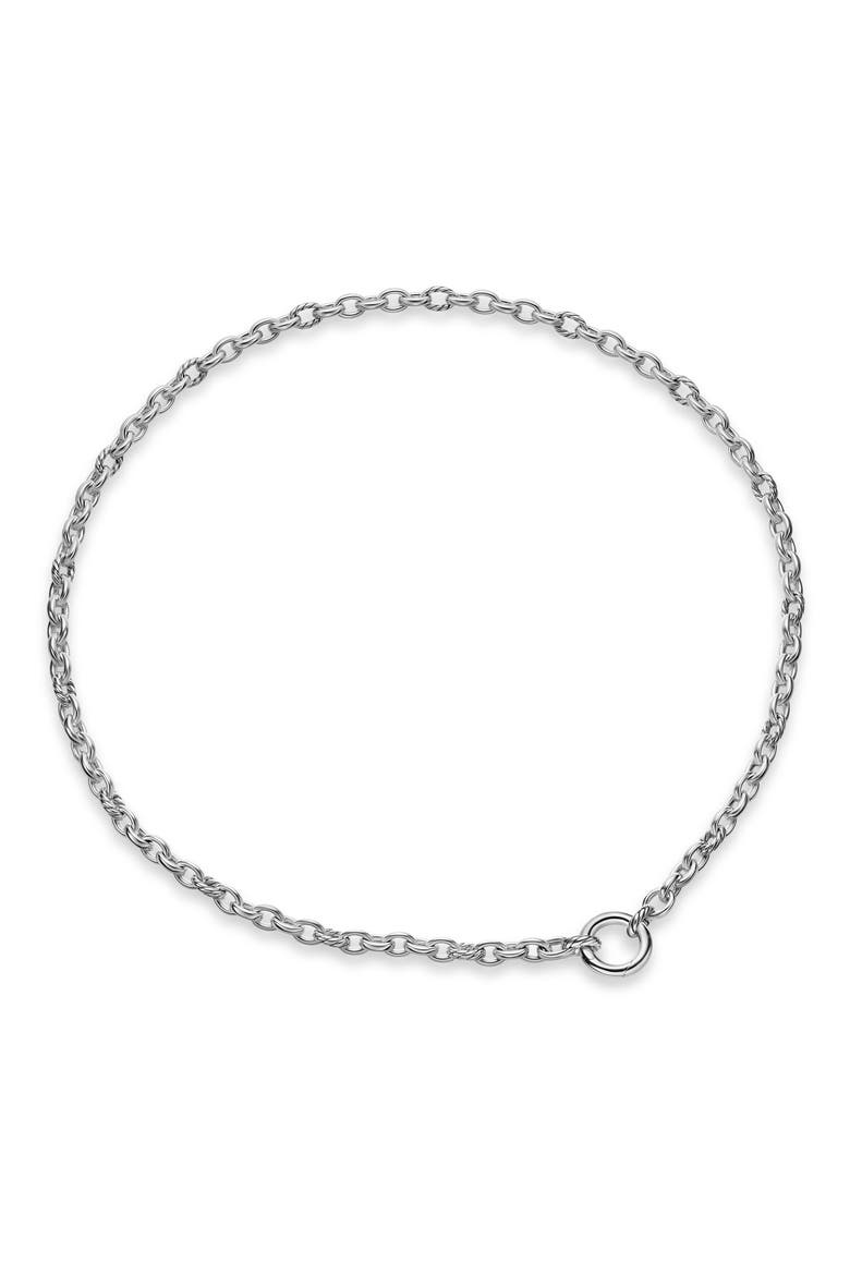 DY Mercer® Petite Chain Necklace, 4.5mm, Alternate, color, SILVER