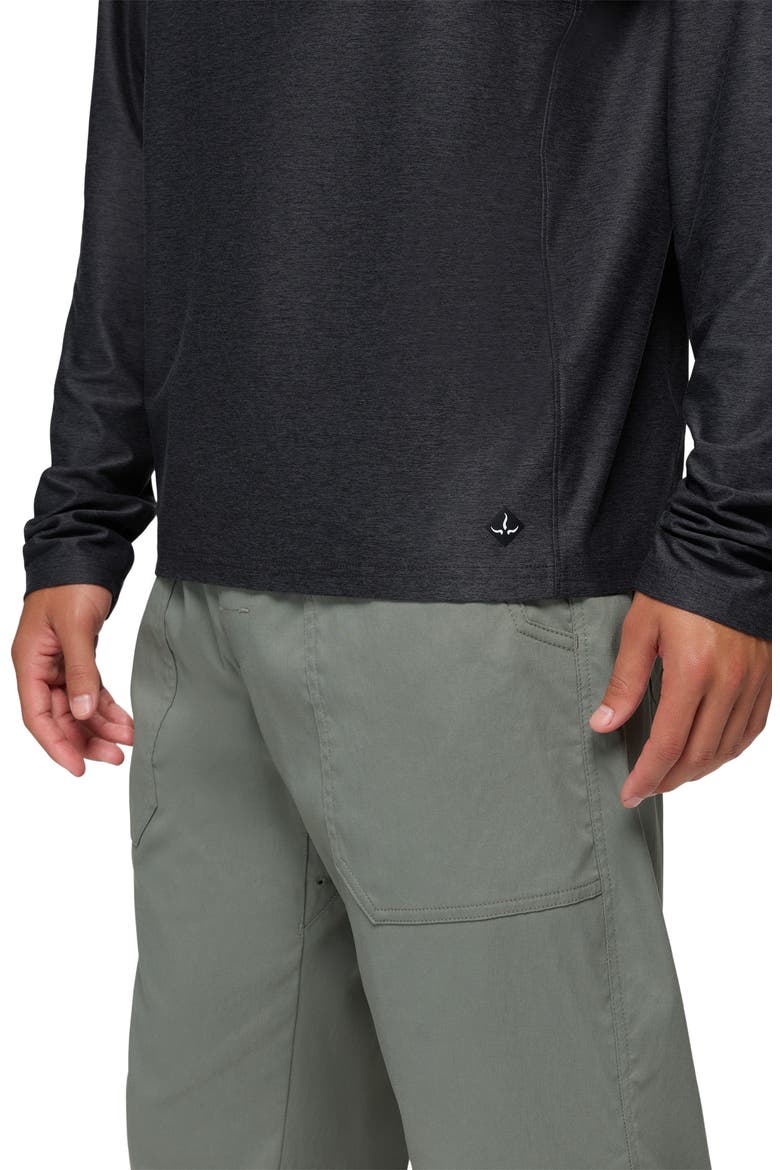 Altitude Tracker Performance Quarter Zip, Alternate, color, BLACK HEATHER