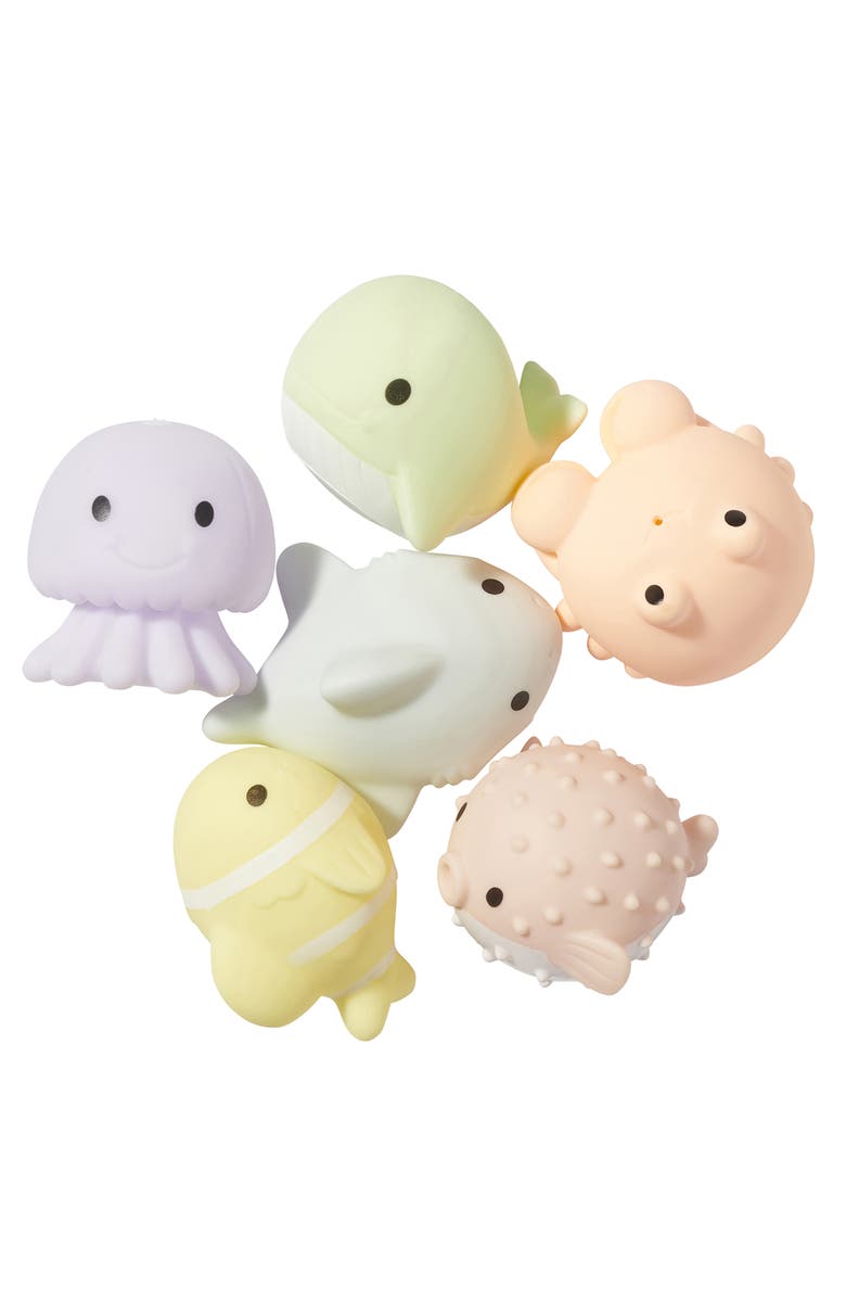 Sunnylife Splash Toys Sea Animal Ocean Friends, 6Pc, Pool & Beach Play, Main, color, 